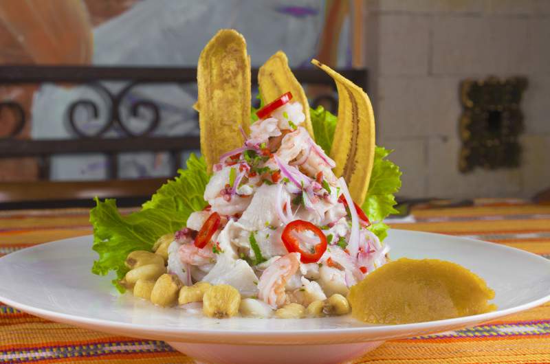 Ceviche en Perú  desde Panamá